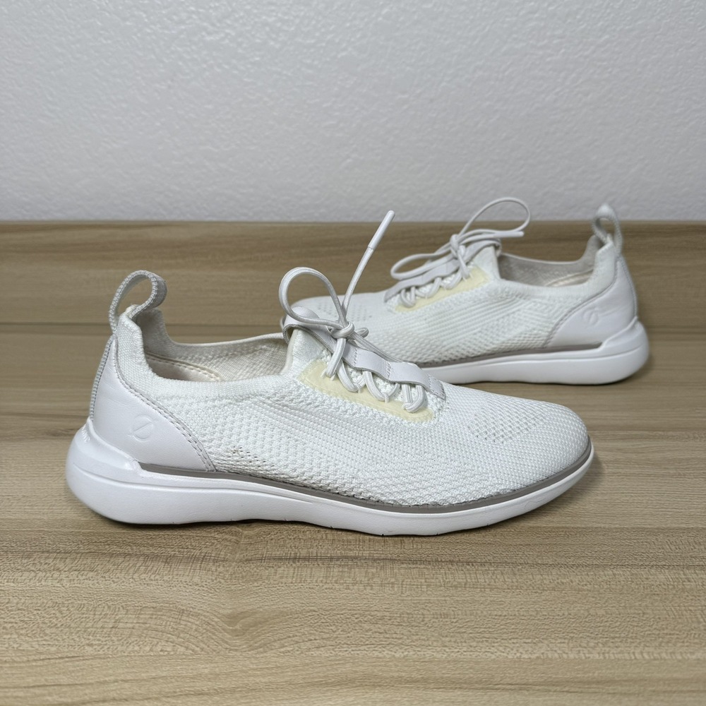 Cole Haan Zerogrand Global Trainer Women's 6.5‎ Optic White Knit Sneakers